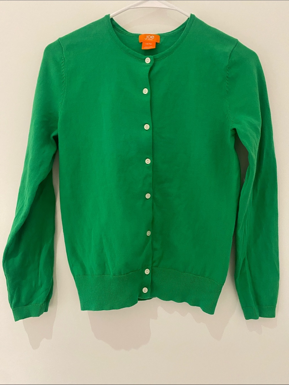 Joe Fresh Women’s Button Down Long Sleeve Cardigan Sweater Green XS